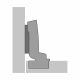 Hettich - Sensys 110° Hinge With Integrated Silent System + Cross Mounting Plate